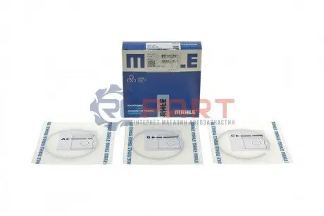 Кільця поршневі Volvo C30/C70/S40/S60/S80/V60/XC60/XC70/XC90 2.4D 01- (81.00mm/STD) (2-1.75-2) MAHLE 038 64 N0 Купити в Україні