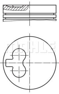 Поршень MAHLE 039 24 01