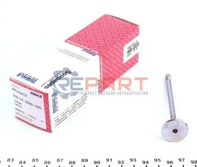 Клапан (випуск) Citroen Berlingo/Peugeot Partner 1.6HDi 06- MAHLE 039 VA 30981 000 Купити в Україні