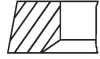Фото Кільця поршневі Citroen Berlingo/Fiat Scudo/Peugeot Partner 1.9D DW8 (82.80mm/+0.6) (2-2-3) Mahle (040 01 N1) изображение 2