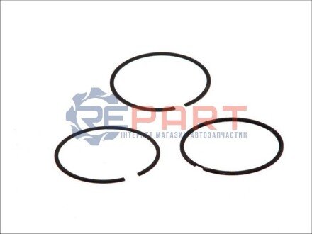 Кільця поршневі Citroen C2/C3/C4/Peugeot 206/207/307 1.4 16V 03 (75.00mm/STD) (1.2-1.5-2.5) MAHLE 040 25 N0