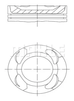 Поршень Mahle 081 PI 00126 000