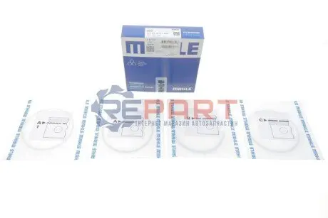 Кільця поршневі BMW 1/3/5 N40/42/45/46 1.6-2.0i (84.00mm/STD) (1.2-1.5-2) MAHLE 081 RS 00101 0N0 Купити в Україні