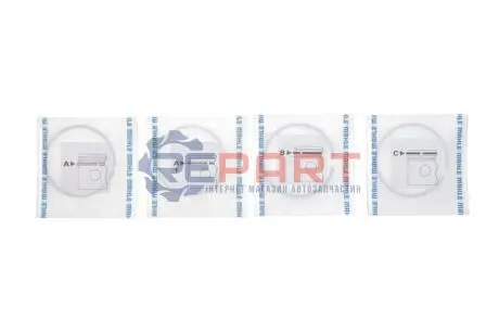 Кільця поршневі Mahle 083 06 N2