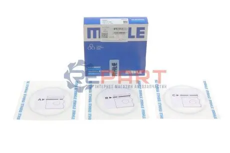 Кільця поршневі BMW 3 (E90)/5(E60/F10) 2.0d (N47 D20) 04-10 (83.96mm/STD) (1.75-1.75-2) MAHLE 083 27 N0 Купити в Україні