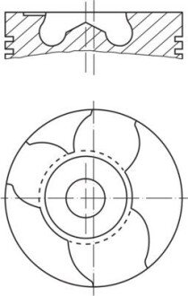 TOK VW 2,8TDI LT 93,00 STD MAHLE 151 12 00 (фото 1)