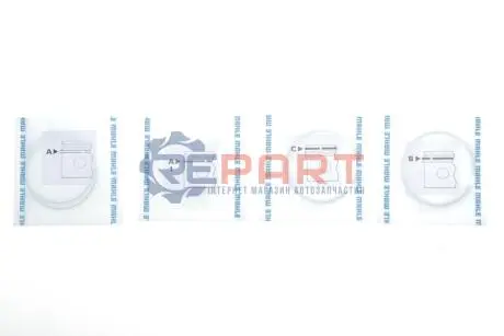 Кільця поршневі Toyota Auris/Avensis/Corolla 1.4-1.8 03-13 (79.50mm/+0.50) MAHLE 607 77 N2 Купити в Україні