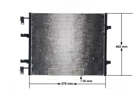 Радiатор кондицiонера MAHLE AC708000S (фото 1)