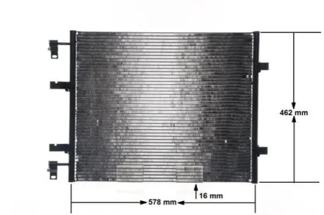 Фото Радіатор кондиціонера Renault Trafic 2.0dCi 06- MAHLE (AC708000S) зображення 1
