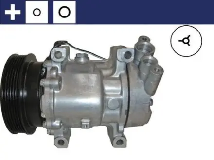 Компрессор кондиционера NISSAN KUBISTAR RENAULT CLIO II, KANGOO, KANGOO EXPRESS, MEGANE I CLASSIC, THALIA I, THALIA II 1.2-1.9D 08.97 Mahle ACP 31 000S