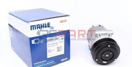 Фото Компресор кондиціонера Renault Grand Scenic II/Megane II 1.9dCi/2.0 02-09 (CVC5) MAHLE (ACP 73 000S) зображення 1