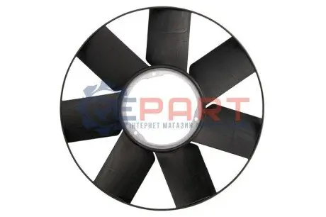 Крильчатка вентилятора BMW 3 (E46), 5 (E39), 7 (E38), 7 (E65, E66, E67), X5 (E53) 2.0D-4.4D 08.98-08.08 Mahle CFW 38 000P