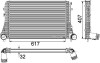 Радіатор інтеркулера VW Passat/Sharan/Tiguan 1.4-2.0D 05- MAHLE CI 208 000P (фото 2)