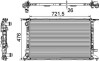 Радіатор охолодження Audi A4/A5/A6/Q3/Q5 1.8-2.0TFSI/2.0TDI 07-17 (МКПП) MAHLE CR 905 000P (фото 2)