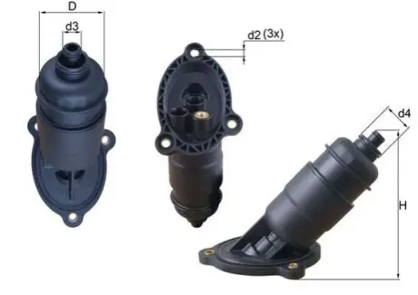 Фільтр АКПП Audi A4/A5/A6/A7 07-18 Mahle HX155 Купити в Україні