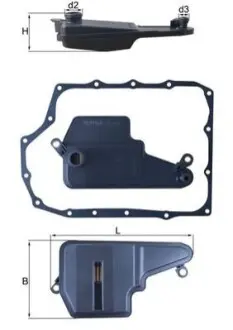 Фільтр АКПП Mazda 3 09- / 6 12- / CX-5 11- / CX-9 16- Mahle HX 193D