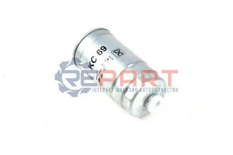 Фільтр паливний VW Passat 1.9TDI 96-05/Audi A4/A6 1.9/2.5TDI 94-05 MAHLE KC69 Купити в Україні