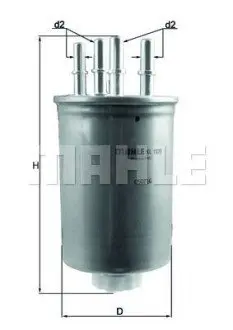Фільтр паливний Mahle KL1026