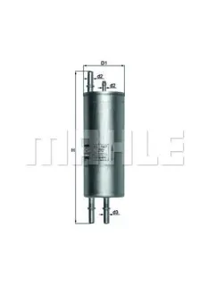 Фільтр паливний Land Rover Range Rover 4.4i 02-05/ BMW X5 (E53) 3.0/4.4i 00-06 (M54/N62) Mahle KL167 Купити в Україні