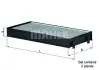 Фото Фільтр салону BMW X5 (E70/F15)/X6 (E71/E72) 2.0-4.8 07- (вугільний) (2шт) Mahle (LAK221/S) зображення 1