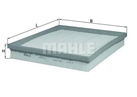Фільтр повітряний BMW 3 (F30-F34) 11-19/4 (F32-36) 3.0 i 14- (з поролоном) Mahle LX2076/1 Купити в Україні