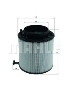 Фільтр повітряний Audi A4/A5/Q5 3.0-3.2TFSI 07-17 Mahle LX2091D Купити в Україні
