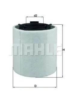 Фільтр повітряний Seat Ibiza 09-/ Skoda Fabia 10-14/Rapid 12-/VW Polo 09 Mahle LX2831 Купити в Україні