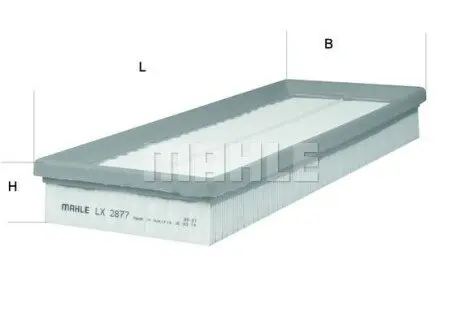 Фільтр повітряний MB W211/C209/A209/C219/S211 03-12 Mahle LX2877 Купити в Україні