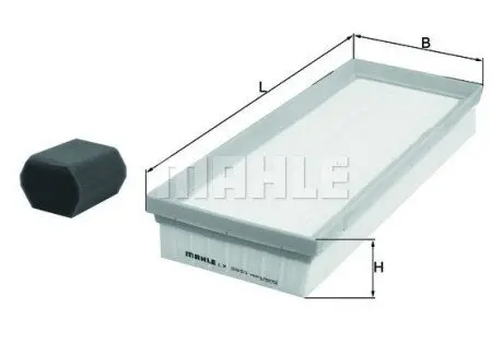 Фільтр повітряний Citroen Berlingo/C3/C4/Opel Combo/Peugeot 2008/208/3008/308/5008/Partner 1.2 13 Mahle LX3955KIT Купити в Україні