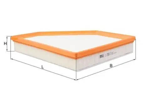 Фото Фільтр повітряний MAHLE (LX3985/2) зображення 1