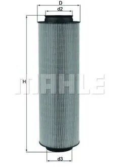 Фільтр повітряний MB A-class (W168) 1.7CDI -04 Mahle LX 791 Купити в Україні