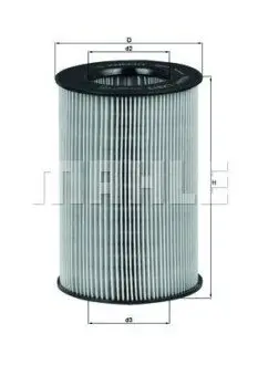 Фильтр воздушный Smart 0.6-0.7i 01-07 Mahle LX 813