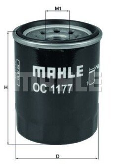 Фільтр масляний MAHLE OC1177