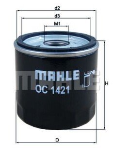 Фільтр масляний MAHLE OC1421