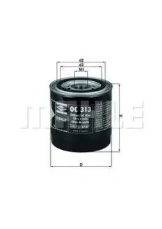 Фільтр масляний Volvo S40/V40 1.9Di 95-04 Mahle OC 313