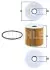 Фото Фільтр масляний Volvo С70/S40/S60/S70/S80/XC90 1.6-2.5 95-12 Mahle (OX149D) зображення 1
