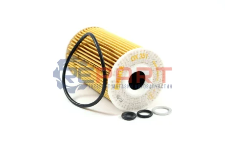 Фільтр масла Hyundai Accent/Elantra/i20/i30/i40/Tucson / Kia Ceed/Spartage 1.1-1.7 CRDi 06- Mahle OX 351D Купить в Украине
