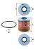 Фото Фільтр масляний BMW 3 (E30/36)/5 (E34) 1.6/1.8i 87- (M40/M43) Mahle (OX91D) зображення 1