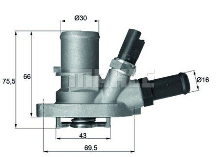 Термостат MAHLE TI 149 88 (фото 1)