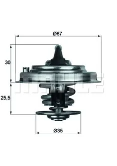 Термостат VW T4 2.4D/T5 3.2 Mahle TX 30 80D