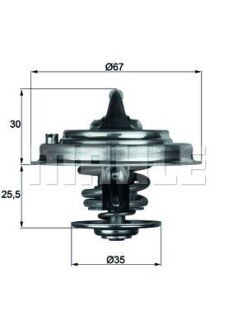 Термостат MAHLE TX 34 87 D