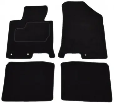 Килимки Велюр, 4 шт, задн/передн, комплект, колір чорний, HYUNDAI I40 I, I40 I CW 07.11-05.19, Седан / Універсал MAMMOOTH MMTA041HYU90PRM01