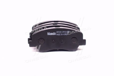 Колодки тормозные (дисковые) передние - (58101A6A00, 581014LA00, 581013XA20) MANDO MPH46