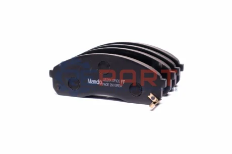 Фото 1 — Тормозные колодки для дисков MANDO (MPK13) Фото Тормозные колодки для дисков MANDO (MPK13) изображение 1