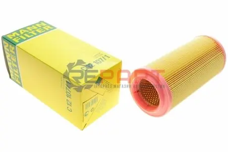 Фото Фільтр повітряний VW Polo 1.4TDI/1.9D/SDI 99-01/Lupo 1.2-1.4TDI/1.4FSI 99-05 MANN (C121071) зображення 1