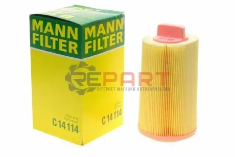 Воздушный фильтр Mann C14114 Купить в Украине