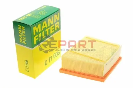 Фильтр воздуха Mann C17006 Купить в Украине
