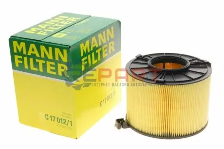 Фільтр повітряний Audi A4/A5 2.0TFSI 15- MANN C170121 Купити в Україні