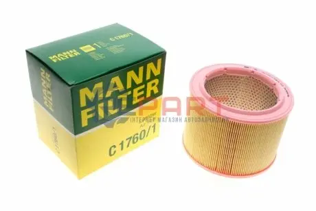 Фото 1 — Фільтр повітряний Citroen Berlingo/Xsara/Peugeot 306/Partner 1.8D/1.9D 96-02 MANN (C17601) Фото Фільтр повітряний Citroen Berlingo/Xsara/Peugeot 306/Partner 1.8D/1.9D 96-02 MANN (C17601) зображення 1