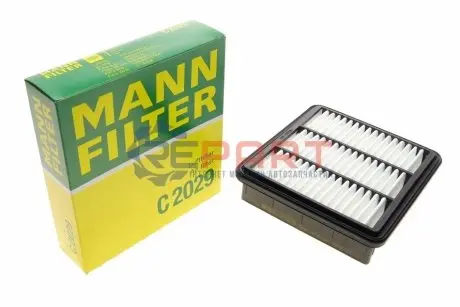 Фото Фільтр повітряний Hyundai Elantra 1.6/D/i30 1.4-2.0/1.6-2.0CRDi 06-12/Kia Cee'd/Cerato 1.6/2.0 08- MANN (C2029) зображення 1